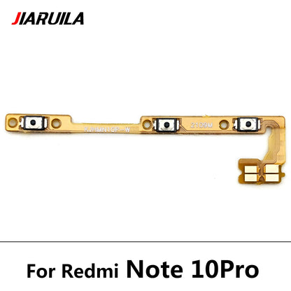 Power ON OFF Volume Camera Key Button Switch Flex Cable For Xiaomi Redmi 7 7A 8 8A 9 9A Note 7 8 8T 9 10 Pro 9s MI 10T Lite 10