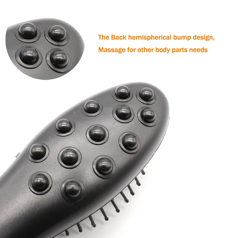 Vibrating Hair & Scalp Massager Comb