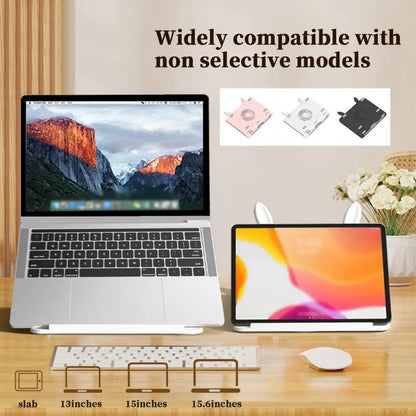 Tablet Holder  Professional 360 Degree Rotation High Strength  Portable Laptop Riser Holder Computer Accessories