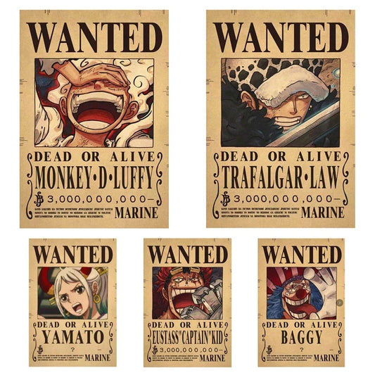 Treasure Hunt: Luffy Bounty Posters