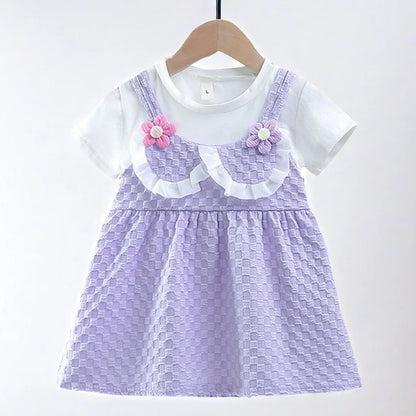 Summer Baby Girl Dress Beach Toddle Clothes