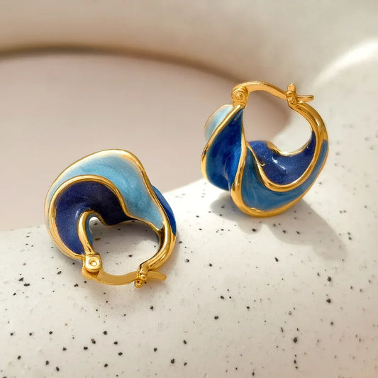 Azure Elegance Earrings