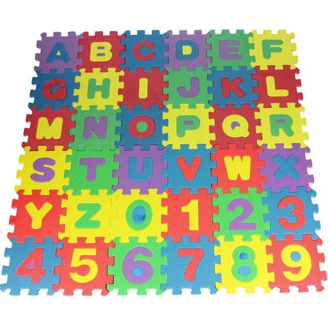 EVA Foam Alphabet & Number Mats