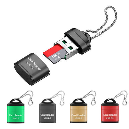 USB Micro SD/TF Card Reader USB 2.0 Mini Mobile Phone Memory Card Reader High Speed USB