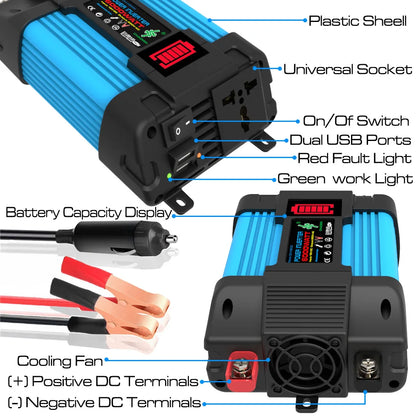 inverter DC 110V/220V Solar Panels System 12V Battery Charge Controller 6000W Solar Inverter Complete Power Generation