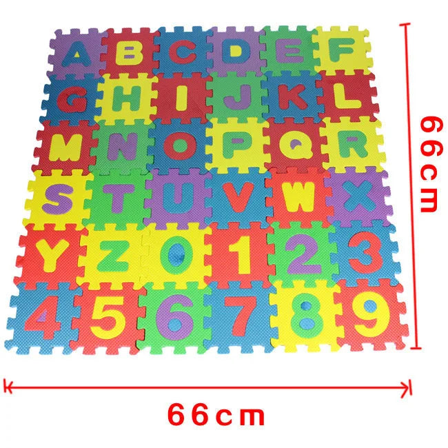 EVA Foam Alphabet & Number Mats