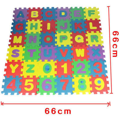 EVA Foam Alphabet & Number Mats