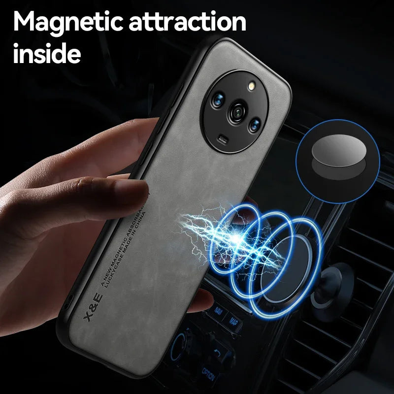 Shockproof Case for Realme 11 Pro Plus Realme 11 11x 5G 10 C55 C53 Protective Cover Magnetic Holder Phone Coque