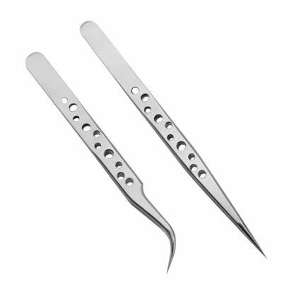 Precision Industrial Tweezers Anti-static Magnetic Stainless Steel