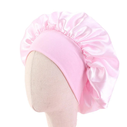 Silky Satin Kids Turban Cap