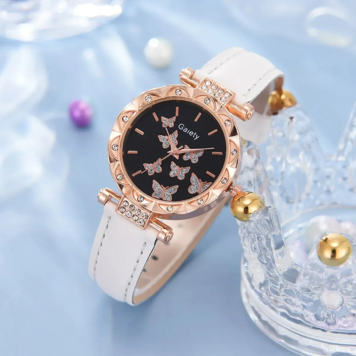 Women Watch Ring Necklace