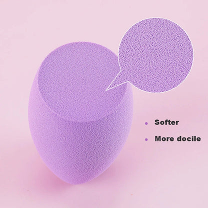 4pcs Makeup Sponge Powder Puff Dry and Wet Combined Beauty Cosmetic Ball Foundation Powder Puff Bevel Cut Make Up Sponge Tools