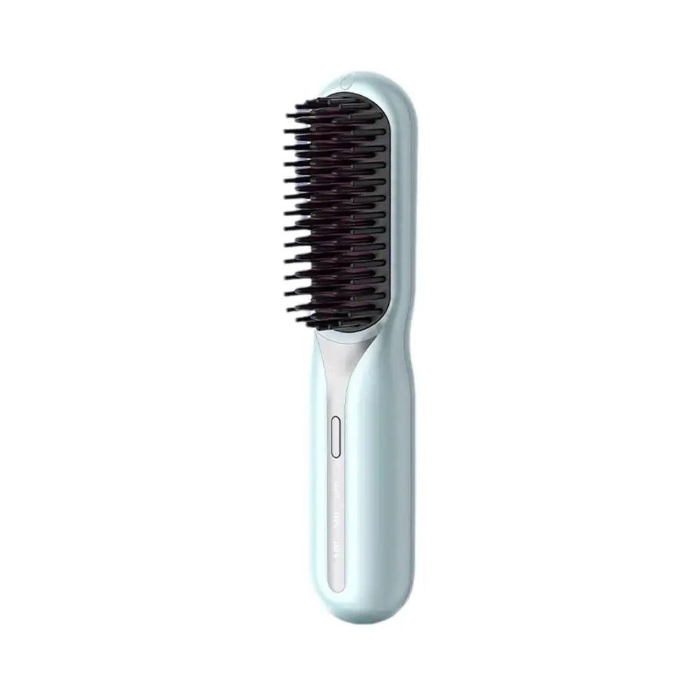 Cordless Electric Hair Brushes Straightener Brush Ionic Heat Comb For Women Travel Portable Dryer And Straightening Brush S M6Q8