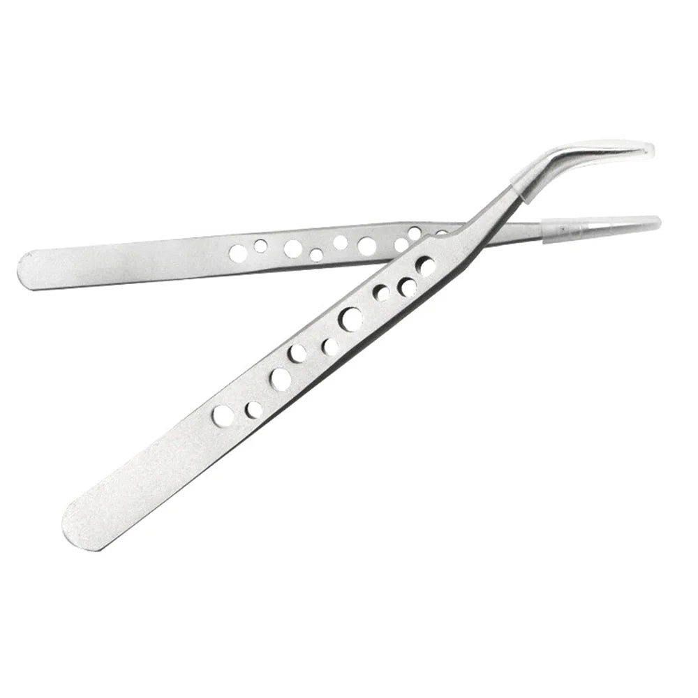 Precision Industrial Tweezers Anti-static Magnetic Stainless Steel