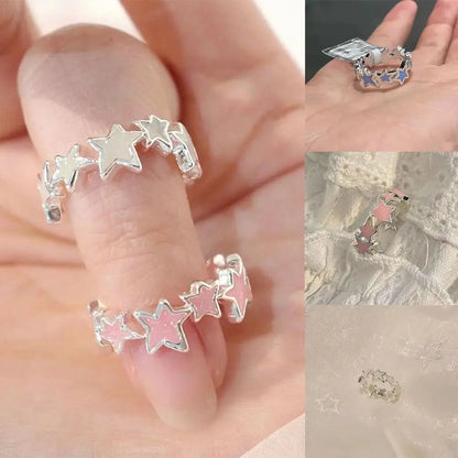 Korean Style Irregular Star Ring Geometric   Finger Buckle Jewelry Accessories