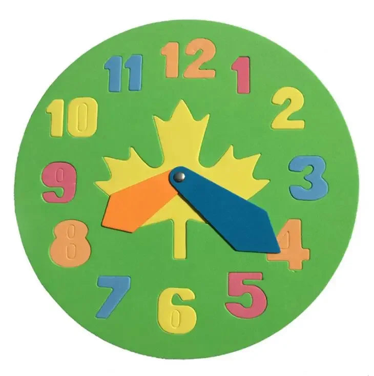 Montessori Toy Tangram Jigsaw Animal Educational Wooden Beaded Geometry Digital Clock Puzzles Gadgets Matching Children Toys