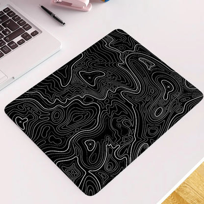 Mouse Pad Contour Design Rubber Mat Gaming Anime Mousepad Company Pc Gamer Girl Desk Accessory Computer Accessories Game Mats