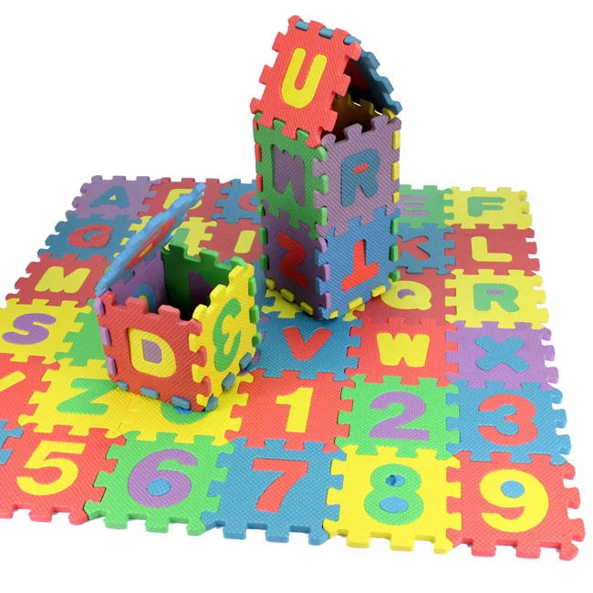 EVA Foam Alphabet & Number Mats