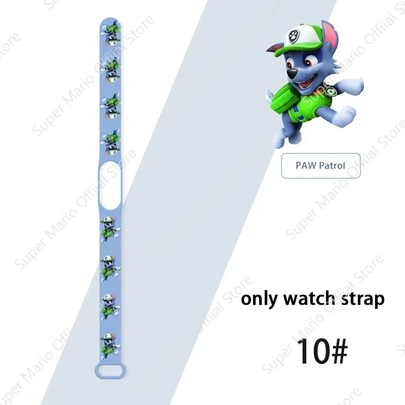 Paw Patrol Cartoon Sports Watch Strap