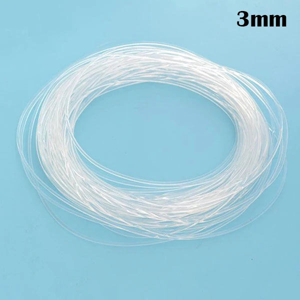 Long 1M PMMA Side Glow Optic Fiber Cable 1.5mm/2mm/3mm Diameter For Car LED Lights Bright