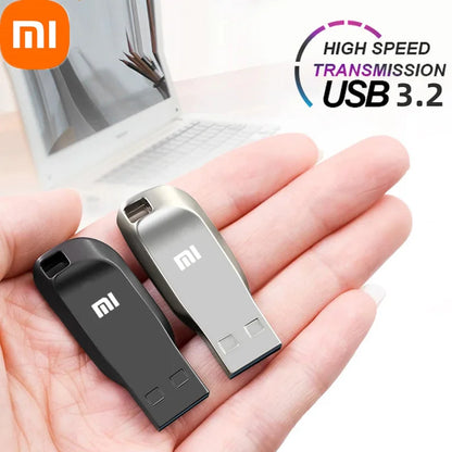 Pen Drive 2 TB USB 3.2 Flash Metal Drive 1TB Large Capacity High-Speed Transfer Storage Waterproof Memory U Disk Original