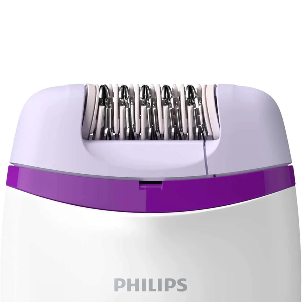 Philips  Epilator Beauty Satinelle Compact Portable Electric Women Men Essential Corded Painless Face Body Hair Removal Machine